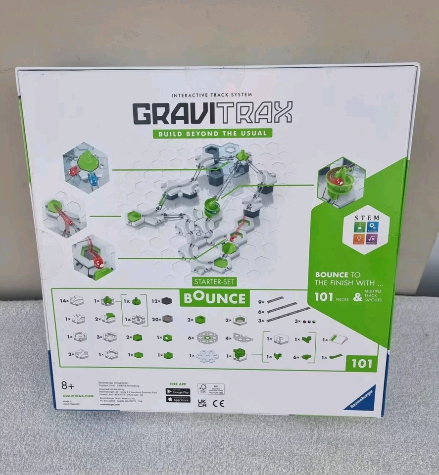 Gravitax Starter Set Bounce Build Beuond The Usual Ravensburger. Sealed. - Image 2 of 4