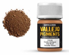 Vallejo 73.120 Old Rust Pigment Powder 35ml Bottle