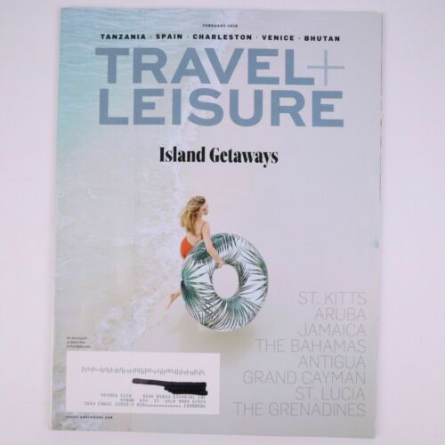 Travel & Leisure Magazine Island Getaways February 2018