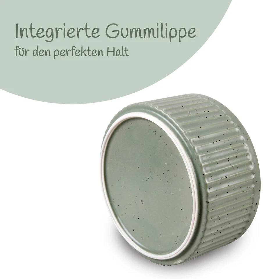 Keramik Hundenapf 2er Set 850ml Futternapf Fressnapf Napf Hunde Katze rutschfest - Bild 4 von 4