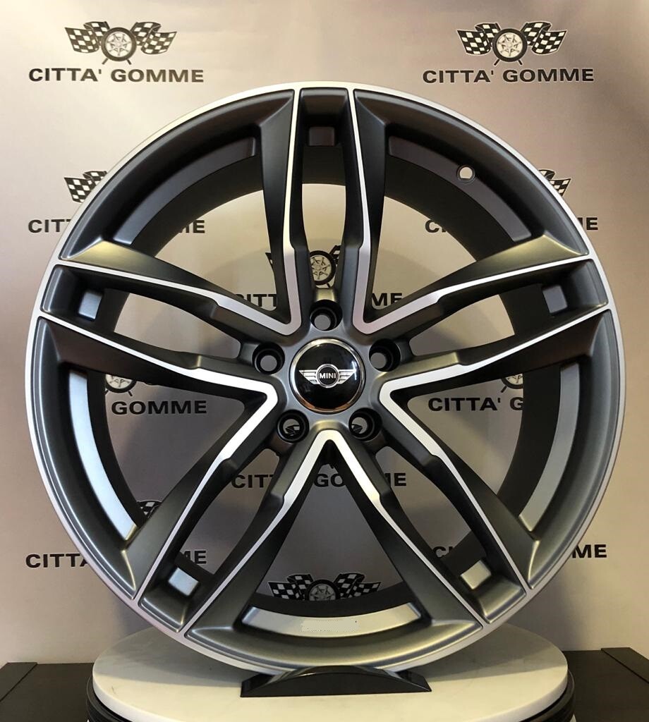 Jeu De 4 Jantes Alliage 18 Pouces Pour Mini Countryman/Paceman - Modèle Vulcano Anthracite - Neuf