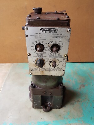 Woodward UG-10 Mechanischer Drehzahlregler Governor RPM 676-1477 8526 653