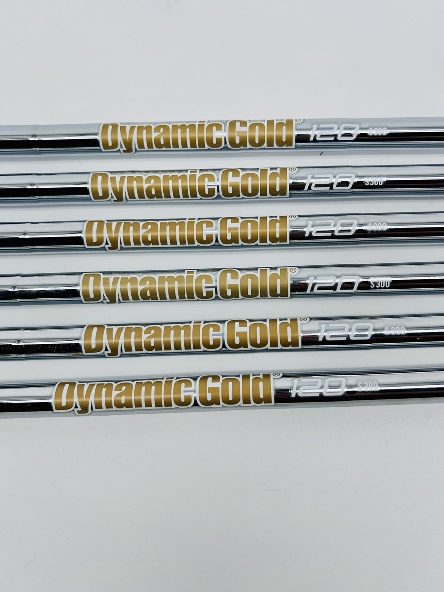 Dynamic Gold 120 S300 5〜PW 6本セット True Temper Dynamic Gold 120 S300 5-PW Stiff Flex Pulled