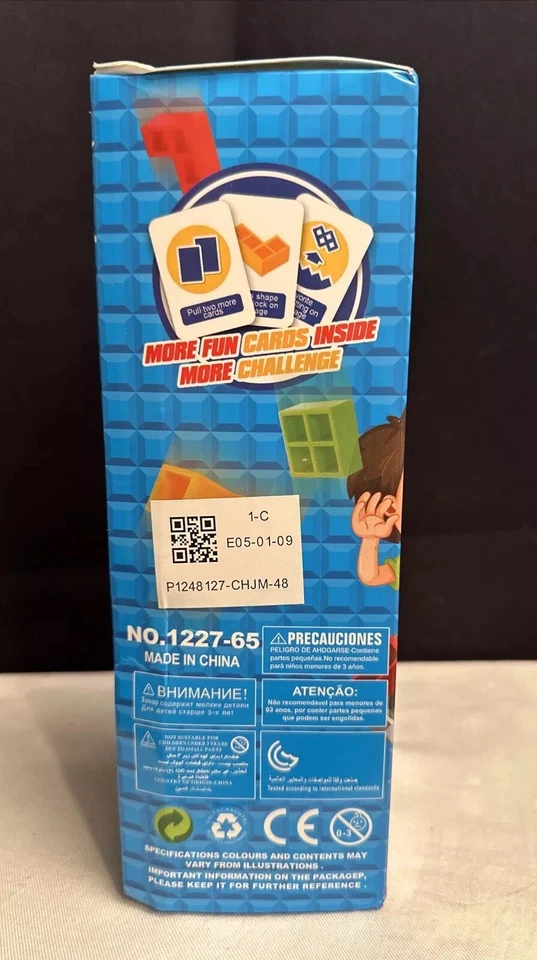 16Pcs Building Blocks Balance Puzzle Board Assembly Tetra Tower Game Stacking - Image 2 of 4