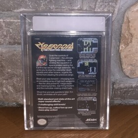 New Factory Sealed NES Cybernoid H-Seam VGA Graded 85 NM+ Silver Nintendo Game