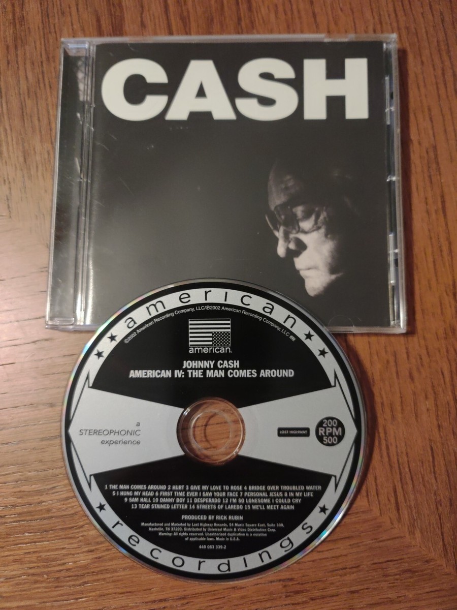 Johnny Cash 2003 American IV: The Man Comes Around CD, with many