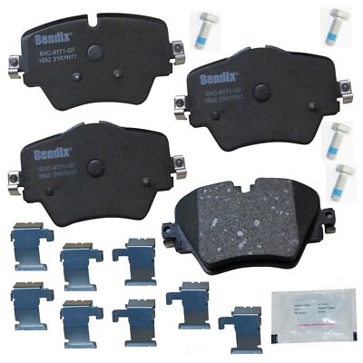 Disc Brake Pad Set-Priority One Ceramic BPR Bendix CFC1892