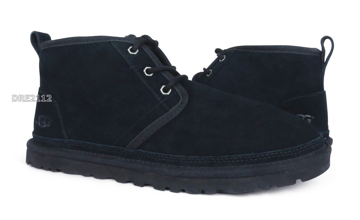 UGG Neumel Black Suede Fur Shoes Womens Size 9 *NEW- | eBay display picture 2