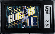 SGC 8.5 POP 1 - /5 2017 Vertex CL-2 Troy Aikman Closers Material 