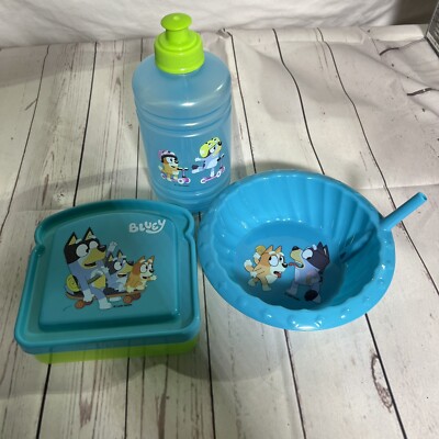 Zak Bluey cereal bowl, Sandwich Containers & Sippy Cup for Kids | eBay