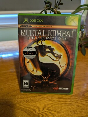 MORTAL COMBAT DECEPTION FOR  XBOX    NEW & SEALED