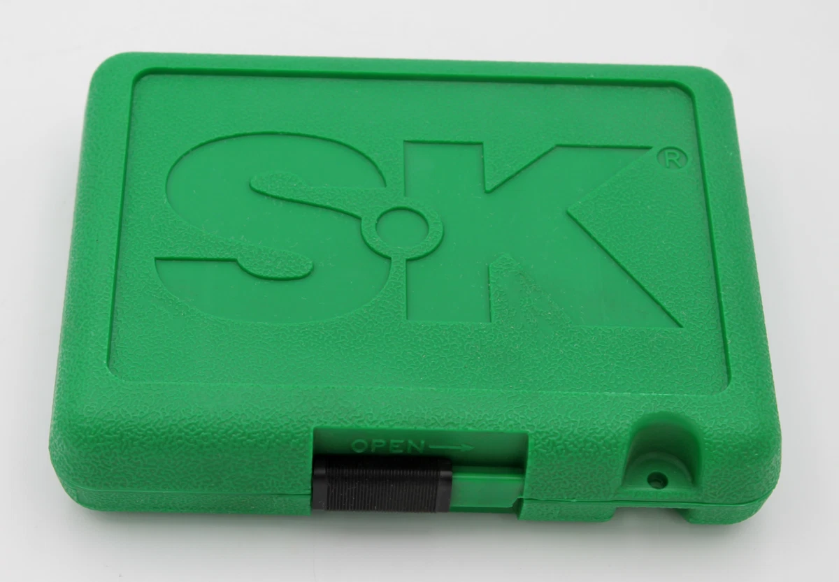 SK Tools Blow Molded Green Plastic Case for 32300 SAE 1 4