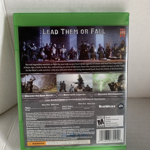 Dragon Age: Inquisition -- Deluxe Edition (Microsoft Xbox One, 2014) - Picture 2 of 5