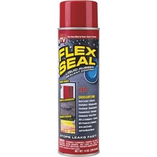 6-FLEX SEAL 14 Oz. Red Aerosol Spray Watertight Flexible Rubber Sealant FSREDR20