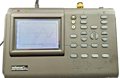 OSCILLOSCOPE AVANCÉ AUDIO VELLEMAN APS 230 240MS/s 2x30 MHZ | eBay