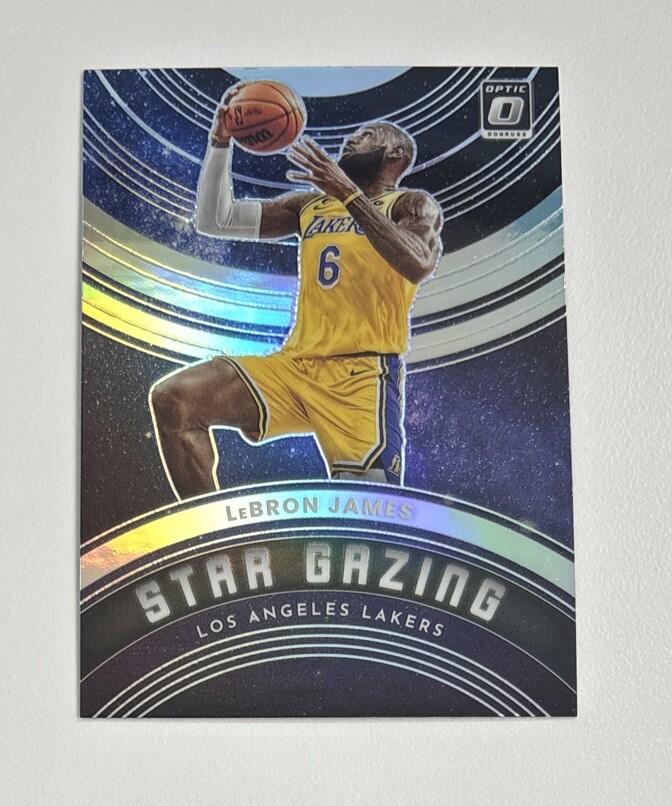 2022-23 Panini Donruss Optic - LeBron James - Star Gazing Silver Prizm #12 SP 🐐