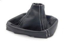 Fiat Croma 194 (Bj. 2005-2011) CUFFIA CAMBIO PELLE + CORNICE PLASTICA INTERNA