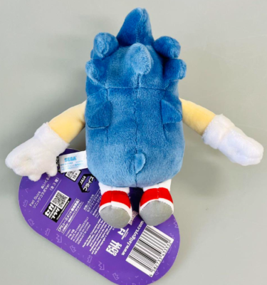 Fall Guys Sonic Collaboration Ver. Plush Toy Doll Sonic SEGA 2024