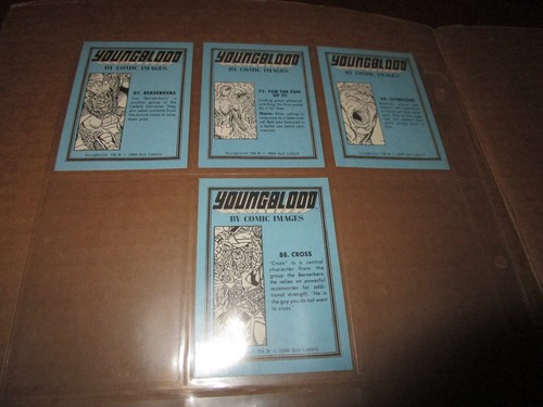 YONGBLOOD 1992 TRADING CARDS 13 EACH CARDS - Picture 4 of 4