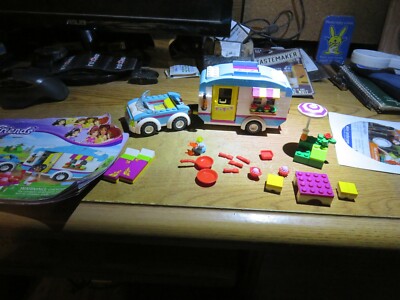 Lego Friends #41034 Summer Caravan Camper RV Trailer with Manuals No  Figures 673419211116|