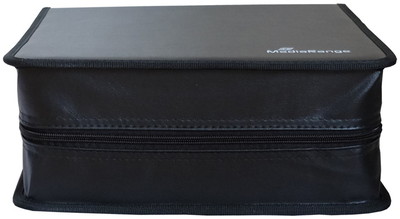 3 Mediarange Taschen Storage Wallet für 200 BD / CD / DVD in schwarz