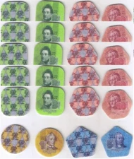 Transnistria - 10 pcs x set 4 coins 1 3 5 10 Rubles 2014 UNC Lemberg-Zp