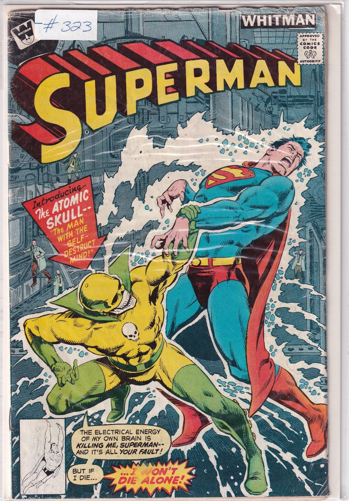Superman (1978) #323 Whitman Variant 1st Atomic Skull G/VG DC Comics | eBay