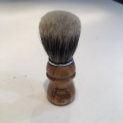 Semogue SOC-C5 Finest Badger Shaving Brush (Cherry)