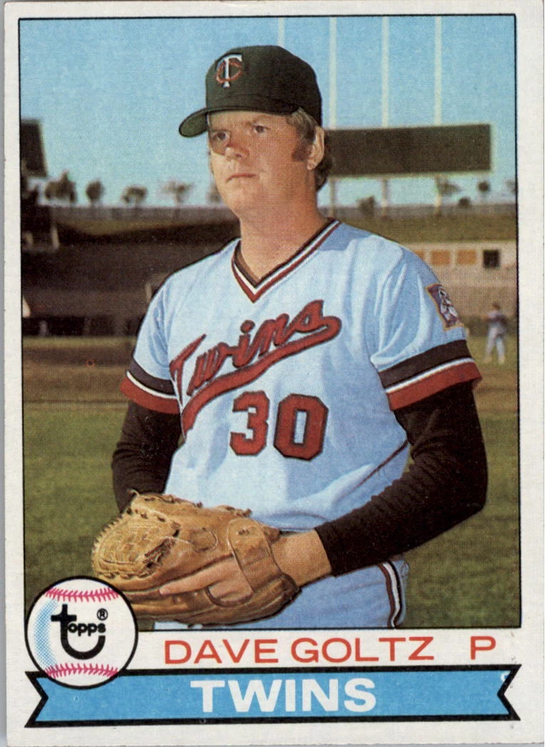 Dave Goltz trading card