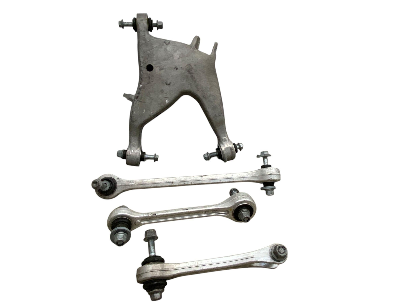 2017-2023 ASTON MARTIN DB11 RH RIGHT REAR UPPER & LOWER CONTROL ARM SET 4PCS *5K
