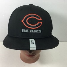 NFL Chicago Bears Hat New Era 9Fifty Black SnapBack Baseball Trucker Cap