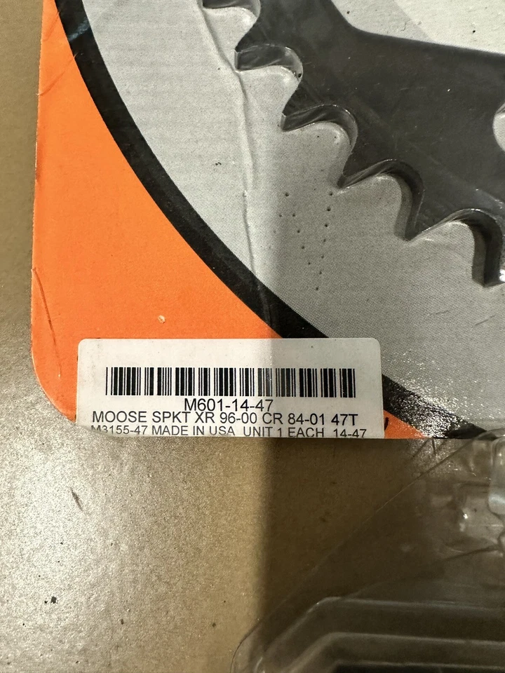 Piñón trasero Honda CRF250 MOOSE Pro piñones delanteros cónicos nuevos Foto 2 de 4