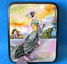 LACKMUSCHEL Box MÄRCHEN Oscar Wilde Nachtigall Rose Charles Robinson