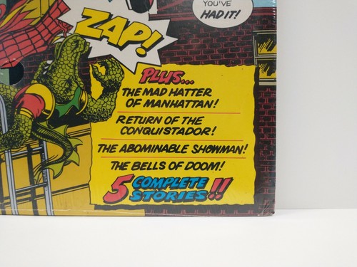 Vintage 1974 Amazing Spider Man: Invasion of The Dragon Men VINYL RECORD Sealed! - Bild 3 von 8