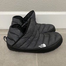 North Face Thermoball Traction Mens Size 12 Gray Booties Slippers Shoes