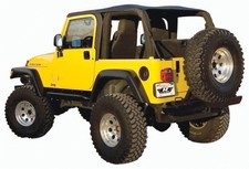 Rampage 109535 Frameless Trail Top Wtinted Window For 97-06 Jeep Wrangler Tj