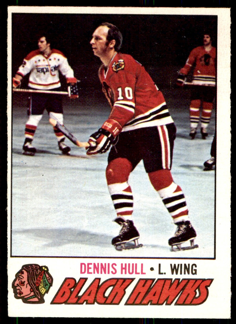 1977-78 O-Pee-Chee Dennis Hull Chicago Blackhawks #225