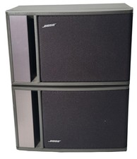 Pair Bose Model 141 Bookshelf Speakers Surround Sound Home Stereo