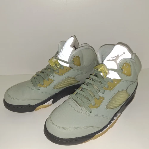 Taglia 9 5 UK Air Jordan 5 Retro Jade Horizon (DC7501 300) nuovo con scatola