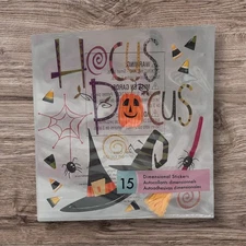 Jolee’s Boutique HOCUS POCUS 15pcs Dimensional Scrapbooking Stickers RARE
