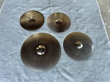 Becken Set 14“ Hihat 16“ Crash 20“ Ride mit Beckentasche