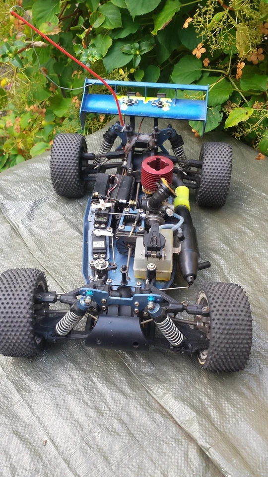 49cm  1:10/ 1:8 Verbrenner Chassis RC-Modell Monza Sport Graupner Kyosho Robbe? - Bild 4 von 4