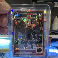 Panini 2023-24 NBA Hoops Premium Stock Prizm Rookie #251 Gradey Dick Raptors