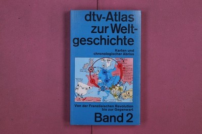 307760 Hermann Kinder DTV-ATLAS ZUR WELTGESCHICHTE Deutscher Taschenbuch Verlag