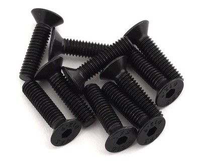 ProTek RC 4x16mm High Strength Flachkopfschrauben (10) / PTK-H-2306