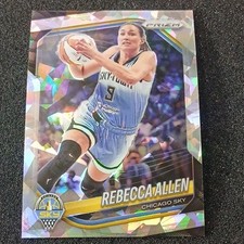 2025 Panini WNBA Prizm Rebecca Allen/Saniya Rivers RC 2 Ice Cards Lot #67/#131 