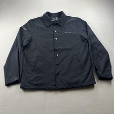 Lucid Motors Jacket Coaches Mens Medium Black Fleece Lined Gravity SUV EV Cars