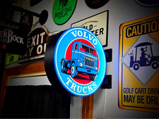 Volvo Trucks 2-sided Gas Station Lightbox Sign 3d Printed Volvo Trucks 2-sided Gas Station Lightbox Sign 3d Printed