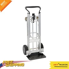 Cosco 4-in-1 Folding Hand Truck: Effortlessly Convenient with 1000 lb Capacity