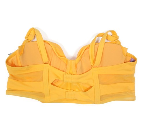 Bikini donna giallo vivo nuovo con etichette ADORE ME taglia 40 DD/929 - Foto 2 di 4